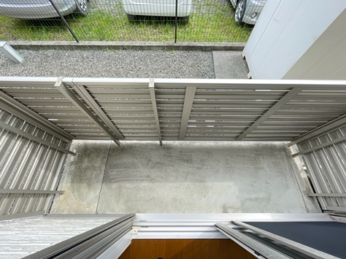 12/23 バルコニー