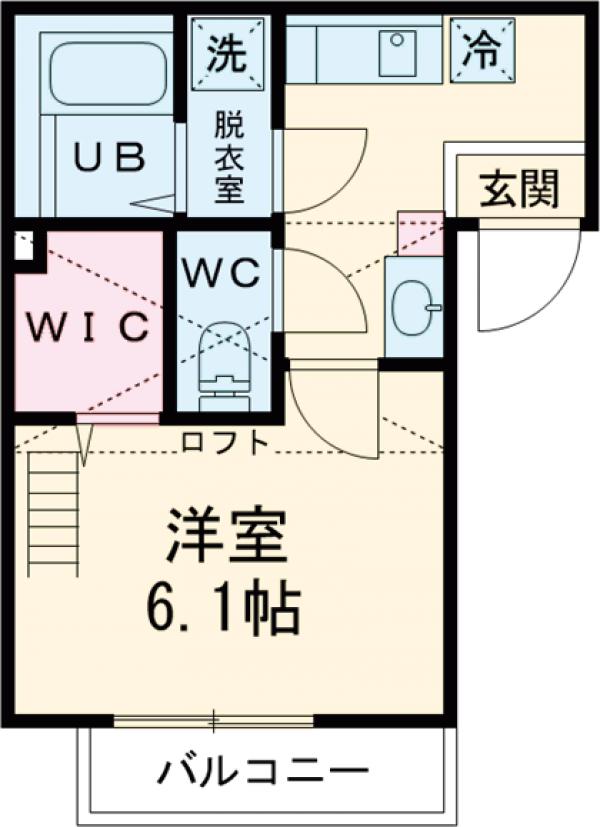ノワール三宿の間取り