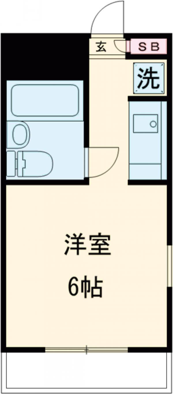 キソービクトリア自由が丘の間取り