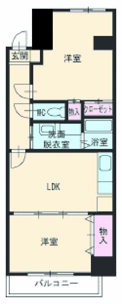 シュケル栄の間取り