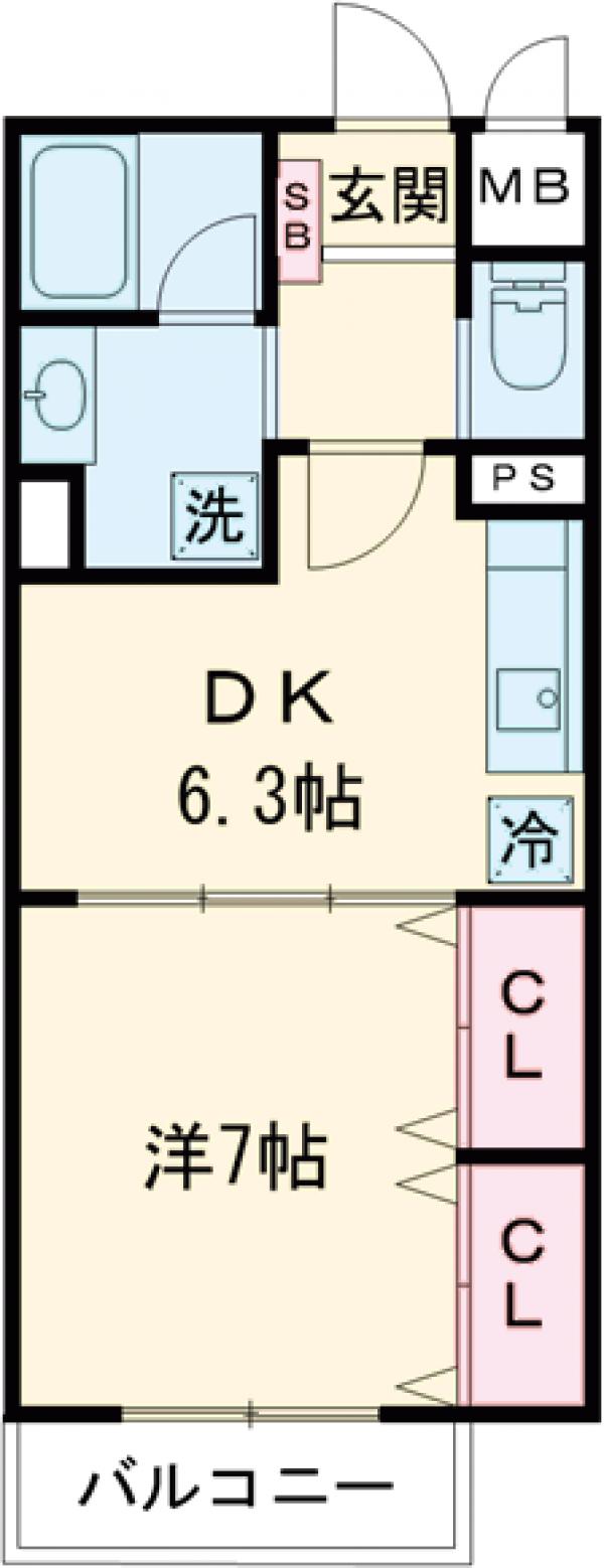 ヒルズ代沢4丁目の間取り