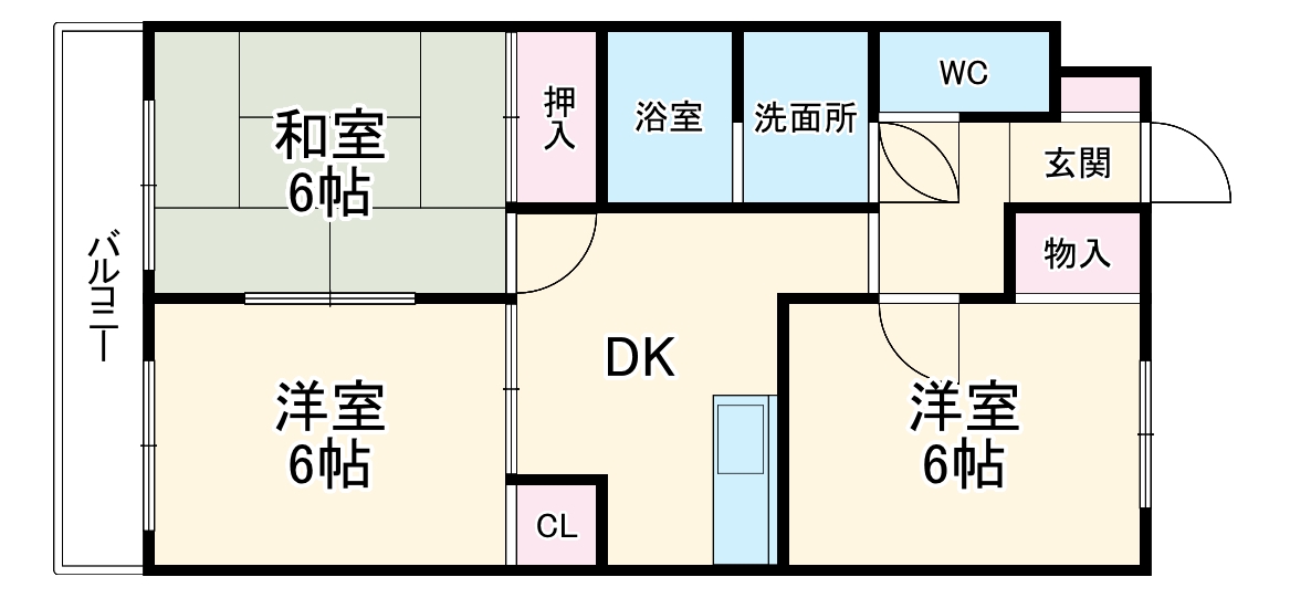 プランタンの間取り