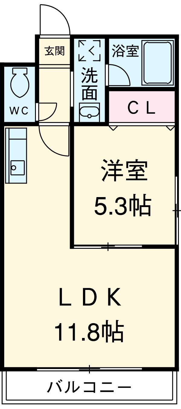 プリエールの間取り