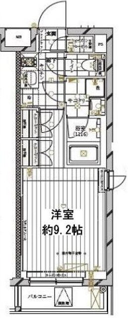 レガリス三軒茶屋の間取り