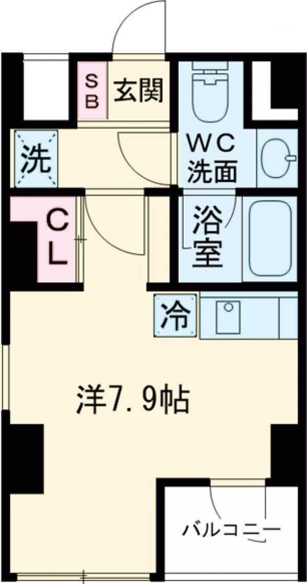 ユニフォート目黒中町の間取り