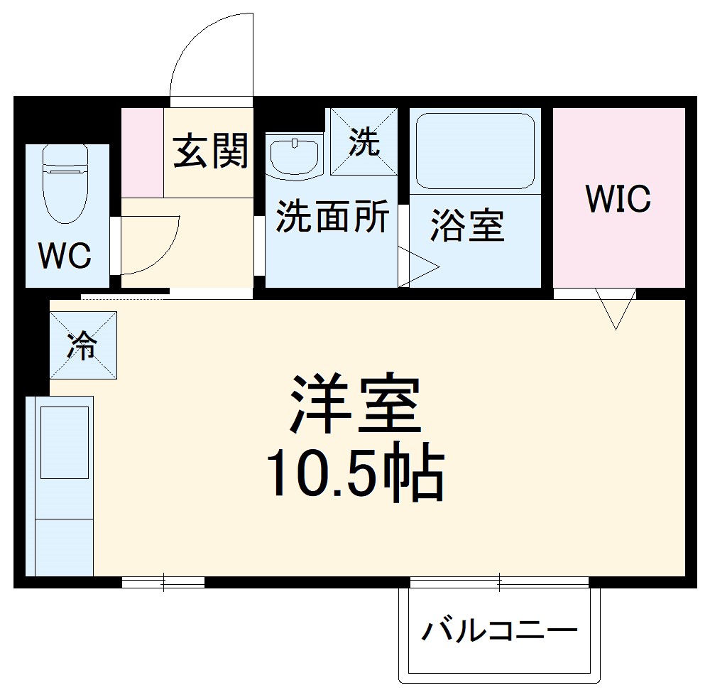セジュールSの間取り