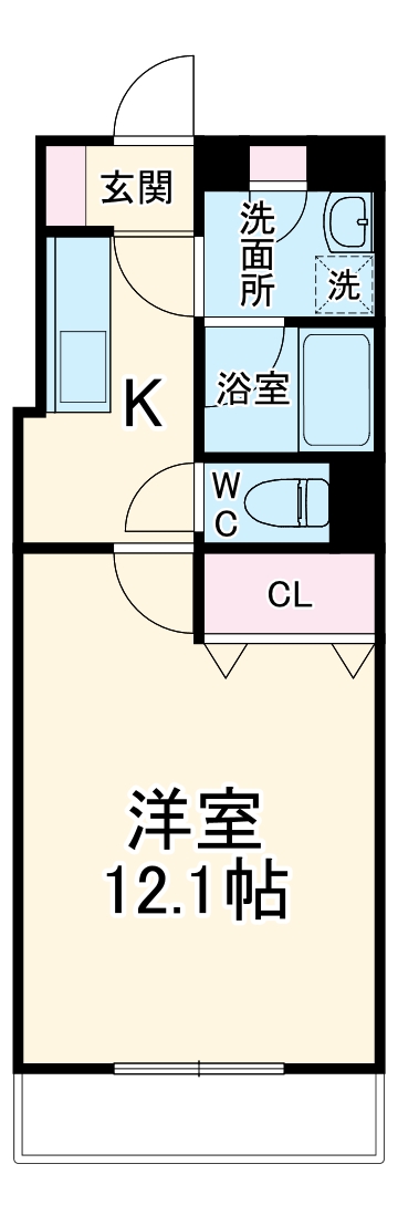 エクシードⅦの間取り