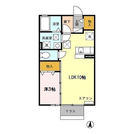 ディアコートの間取り