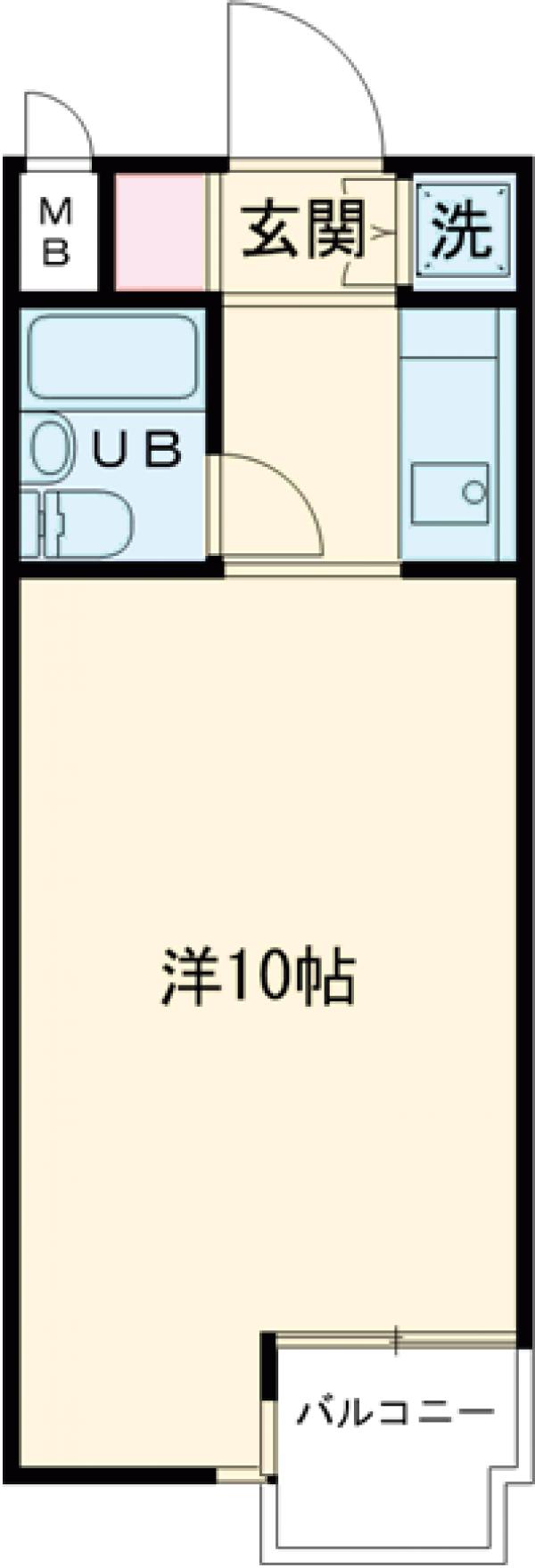 協栄ビルの間取り