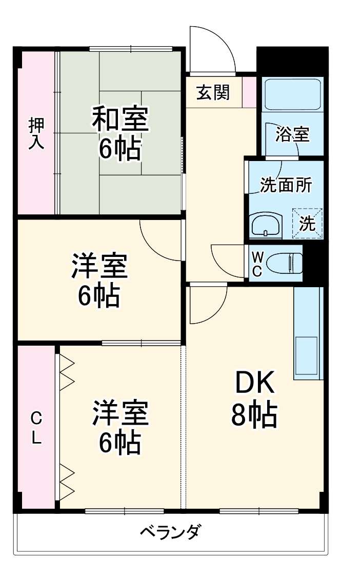 リンピア INOUEの間取り