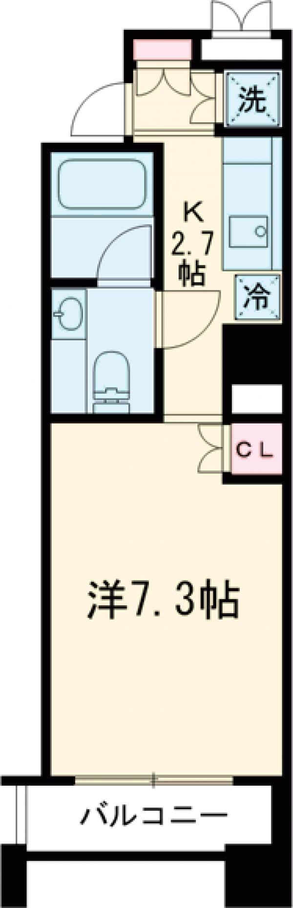 fino JIYUGAOKAの間取り