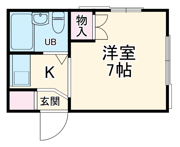 フェリース綱島の間取り