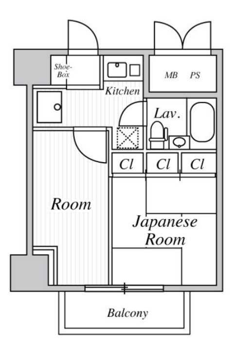サニークレスト蒲田の間取り