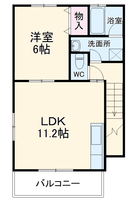 Ａｍｉ・103号室の間取り