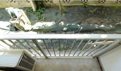 12/24 バルコニー