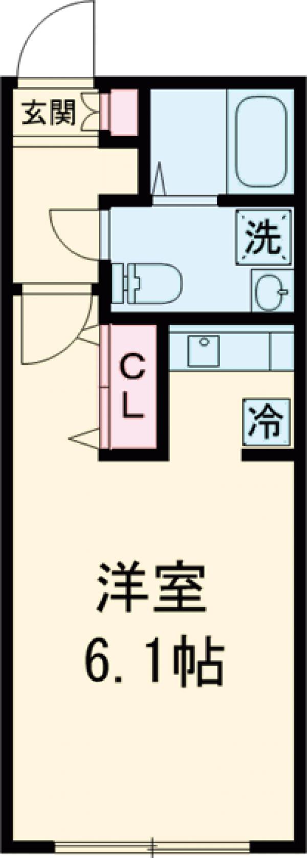 ZESTY学芸大学の間取り