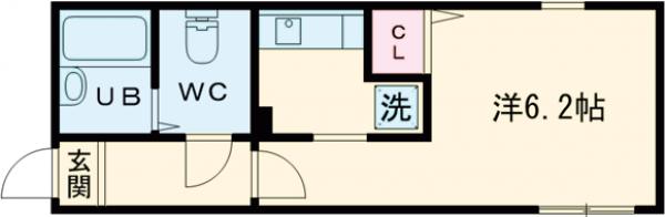 ＺＥＳＴＹ学芸大学の間取り