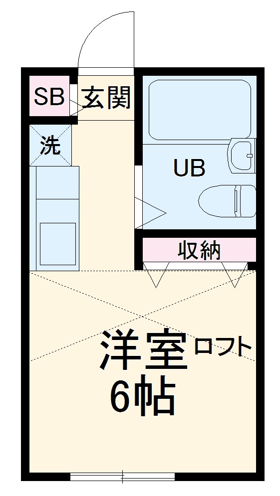 パンシオン厚木の間取り