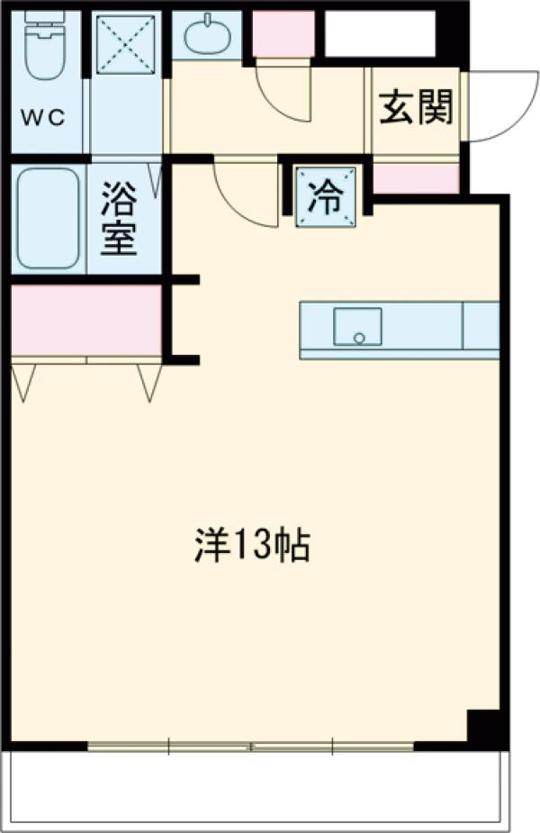 ハピネス三宿の間取り
