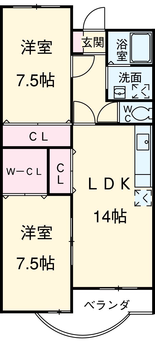 エトワールの間取り