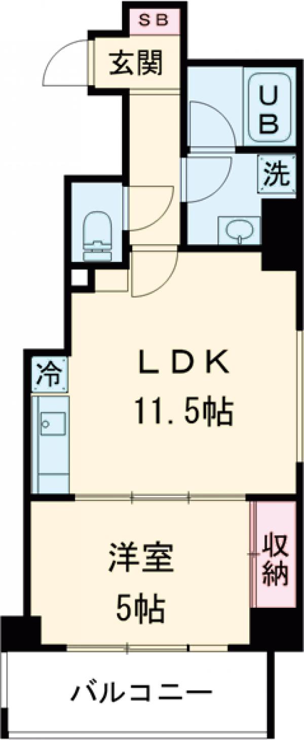 グランホース世田谷アベニューの間取り