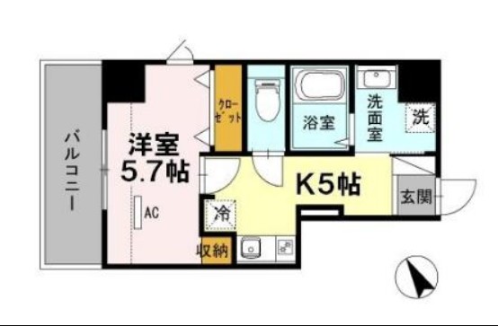アイリス大森の間取り
