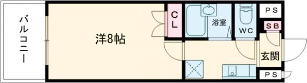 リファレンス薬院の間取り