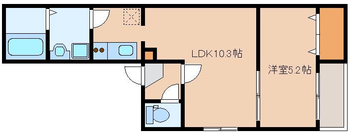 ベルデマールHKの間取り