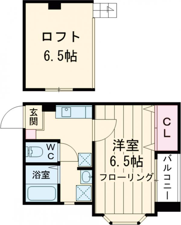 イル・グラッツィア天神の間取り