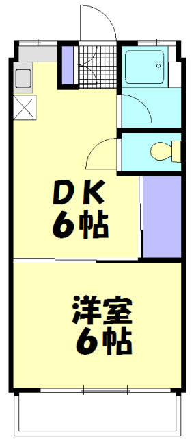 第一富士美マンションの間取り