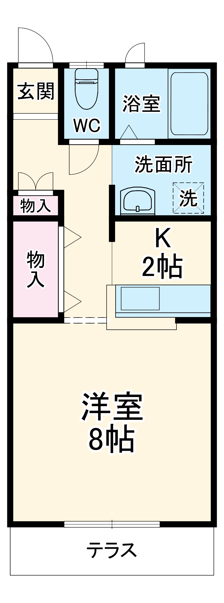 キャビンエンデバーの間取り