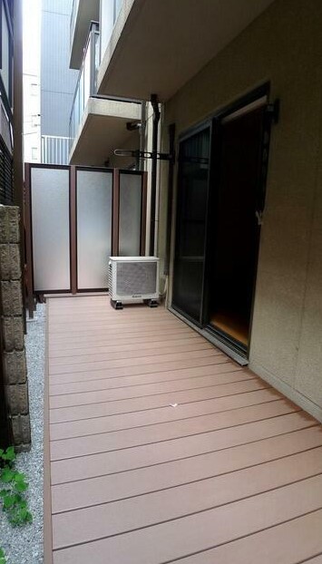 12/22 バルコニー