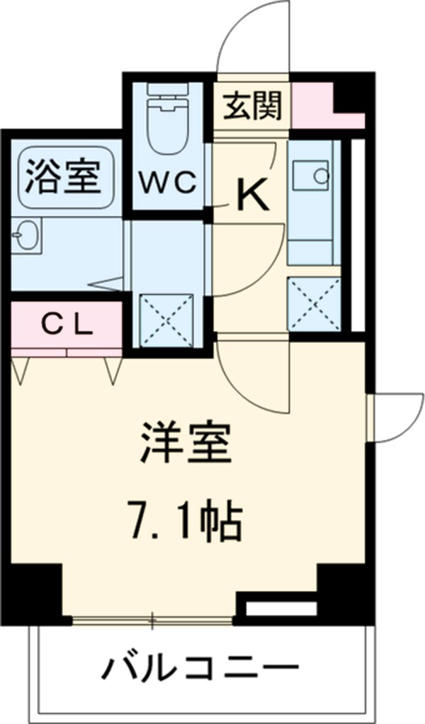 アーデン駒沢大学の間取り