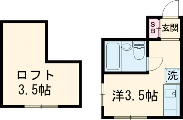 アイアン南大井の間取り