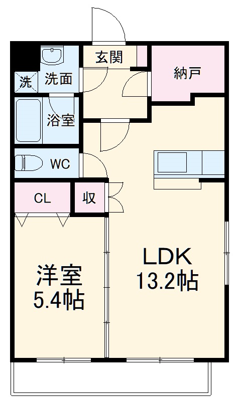 エスポワールⅡの間取り