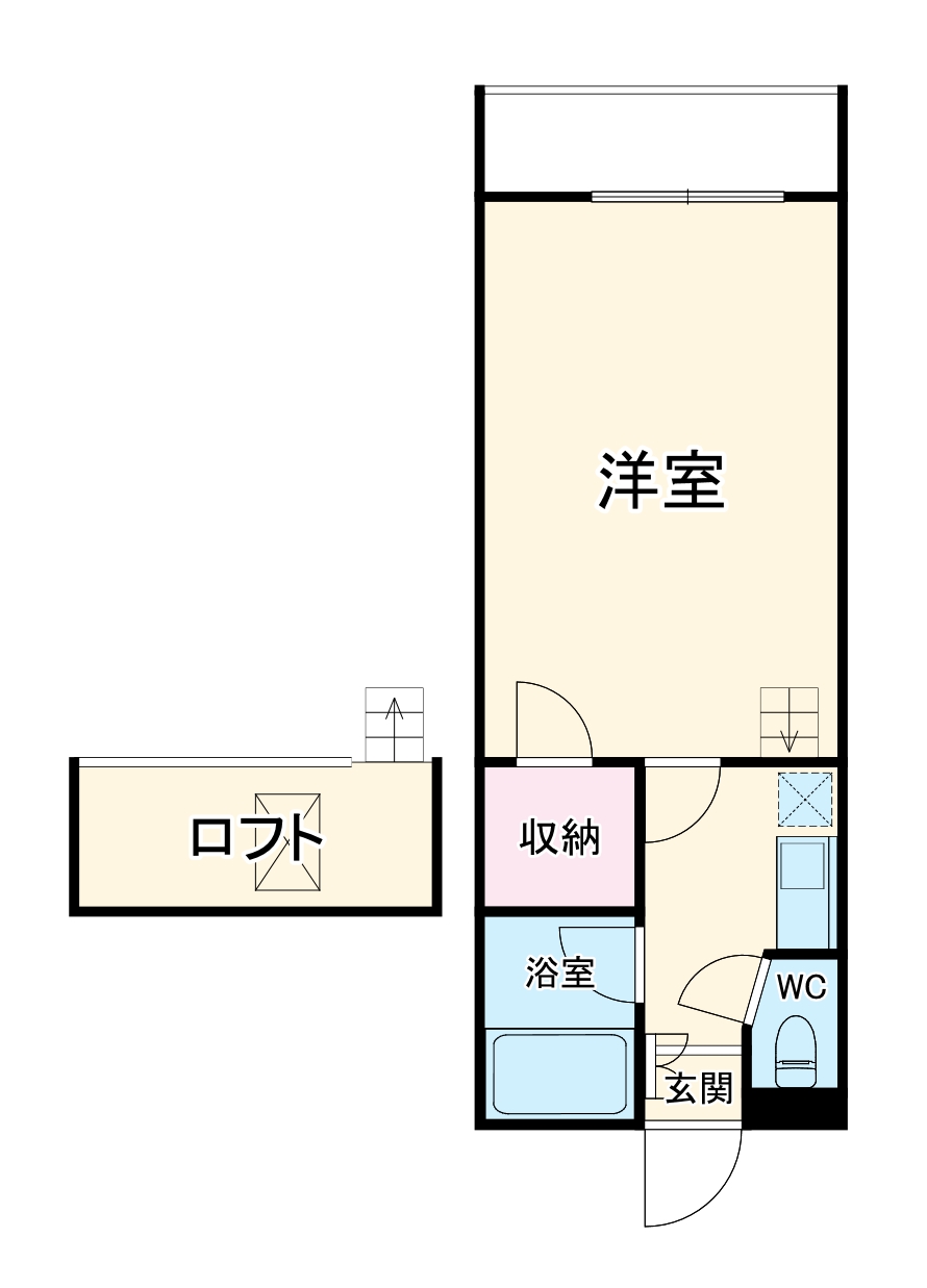 セザンヌ原町3の間取り