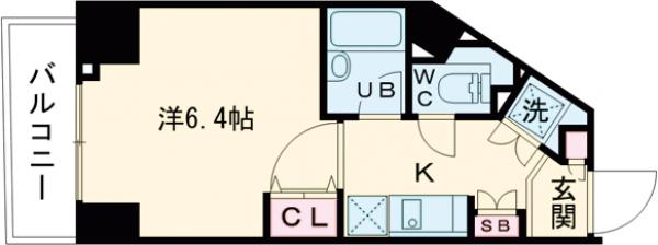 ステージファースト三軒茶屋Ⅱの間取り
