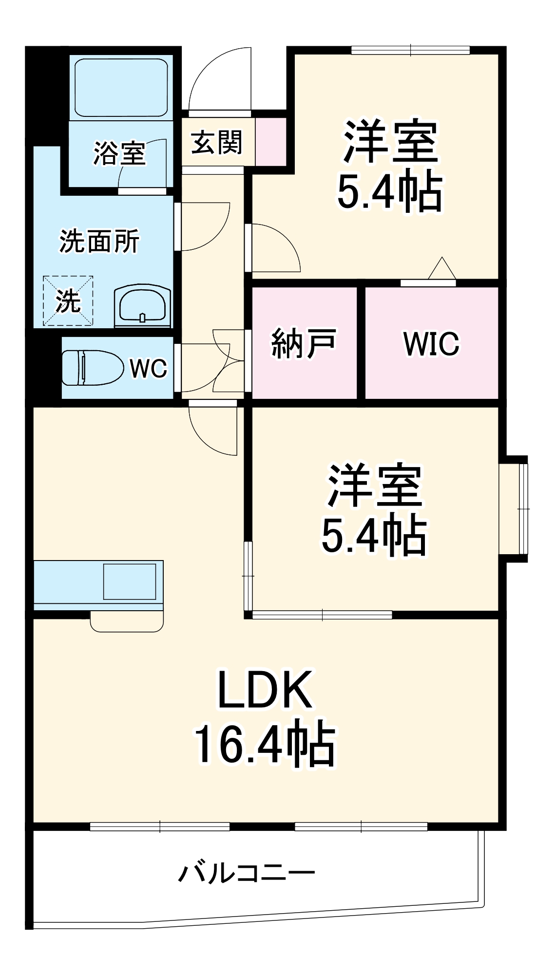 エムロードの間取り