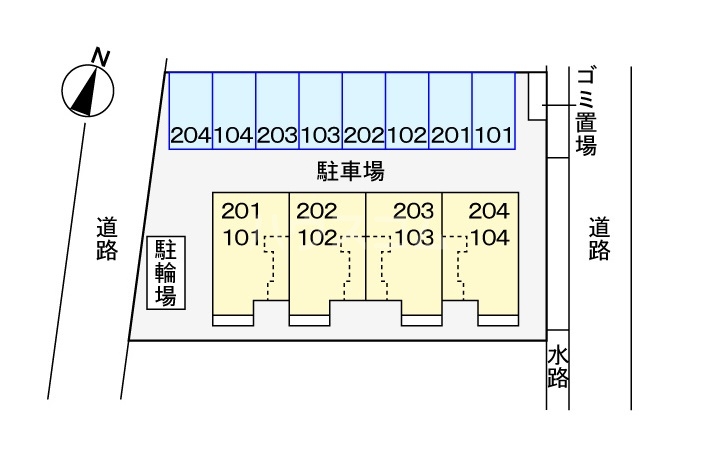 2/8 駐車場