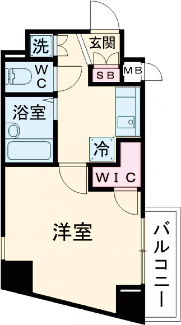 アデッソ旗の台の間取り