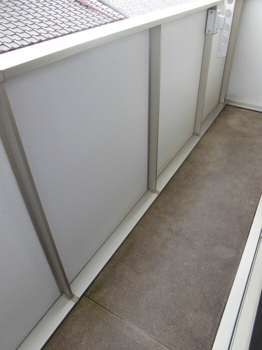 12/25 バルコニー