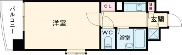 ステイタスマンション吉塚の間取り