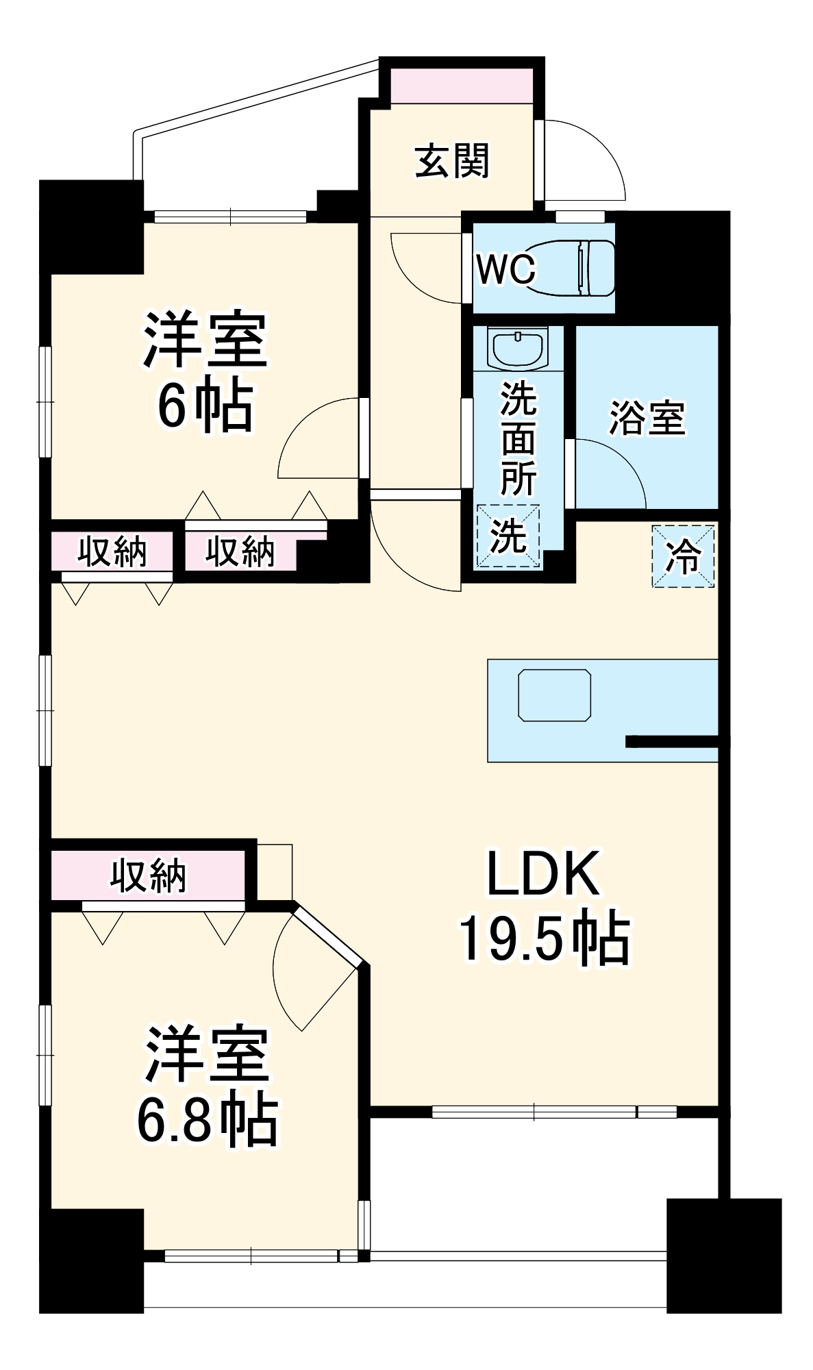 ＡＸＩＳ別所の間取り