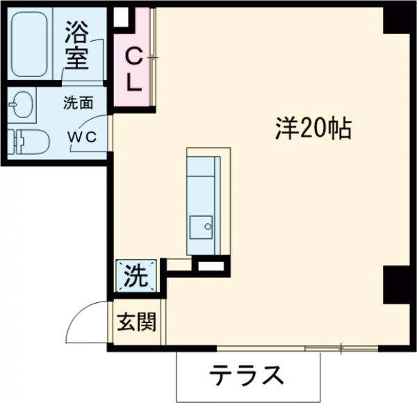 コリーヌ平町の間取り