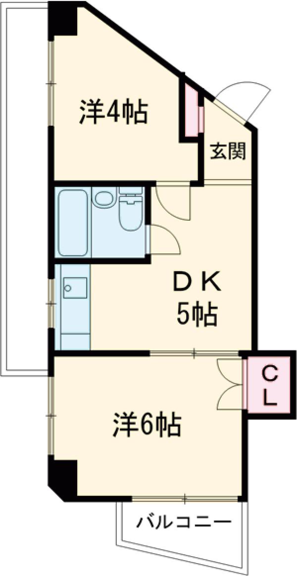 自由が丘センタービルの間取り