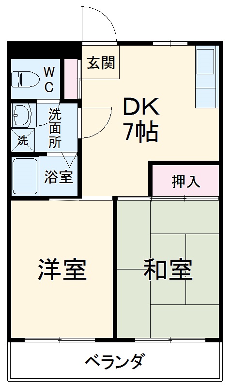 メナーフジの間取り