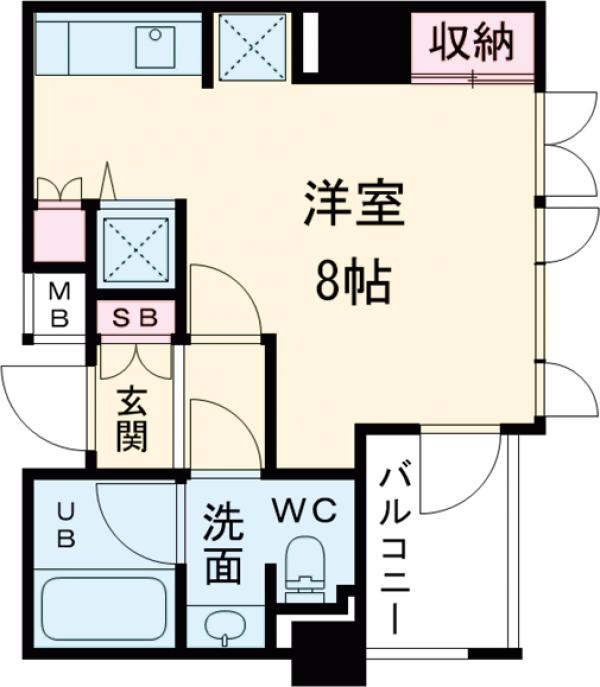 アーデン木場の間取り
