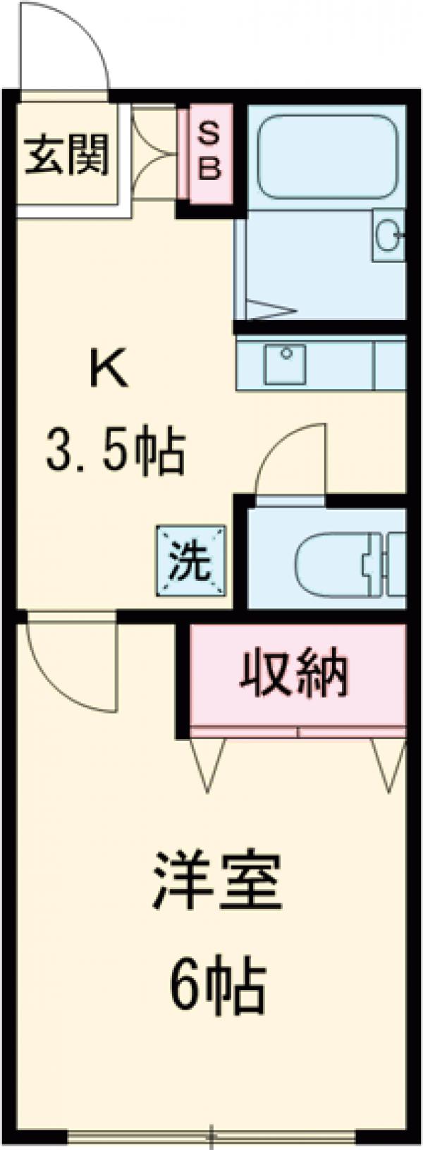 ウイング三軒茶屋の間取り