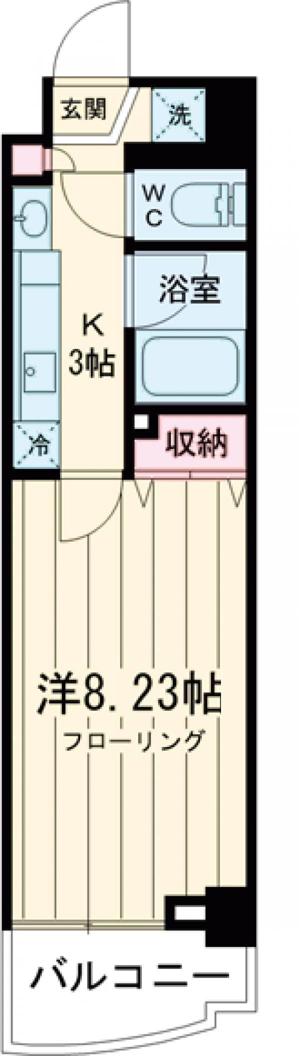 SKガーデン葛西Ⅴの間取り