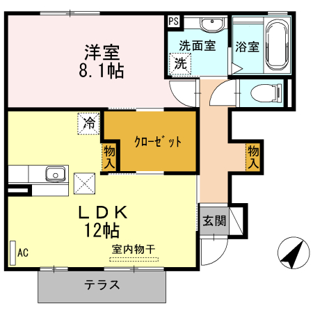 Florenceの間取り
